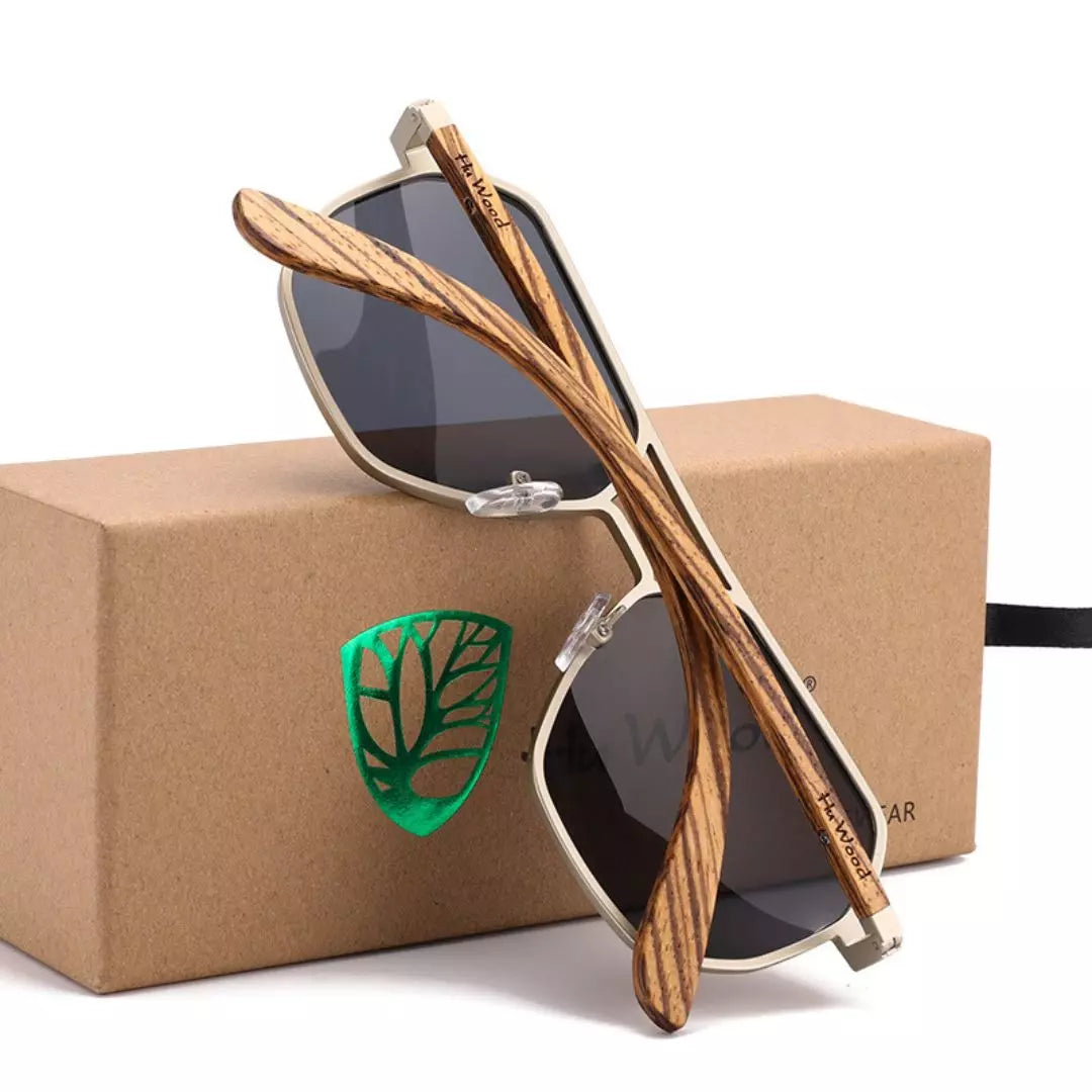 Óculos de Sol Masculino Gatsby Hu Wood