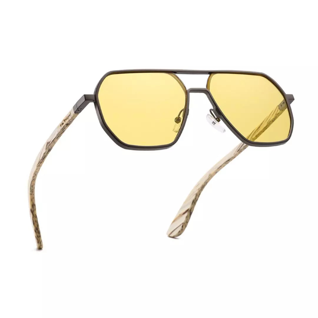 Óculos de Sol Masculino Gatsby Hu Wood