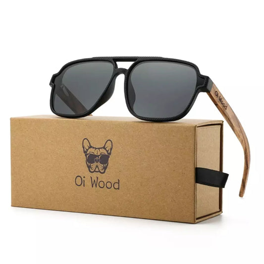 Óculos de Sol Masculino Soul Oi Wood